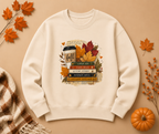 Books, Coffee and Autumn Leaves