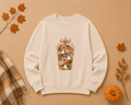 Fall Ghost Bouquet Glass