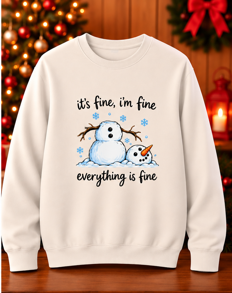 It's Fine Snowman