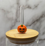 Spooky Fall Glass Straws 7.8 inch