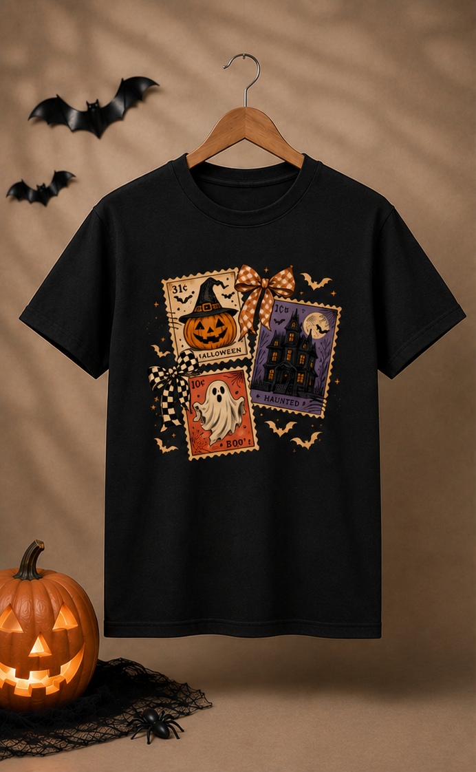 Vintage Spooky Stamps